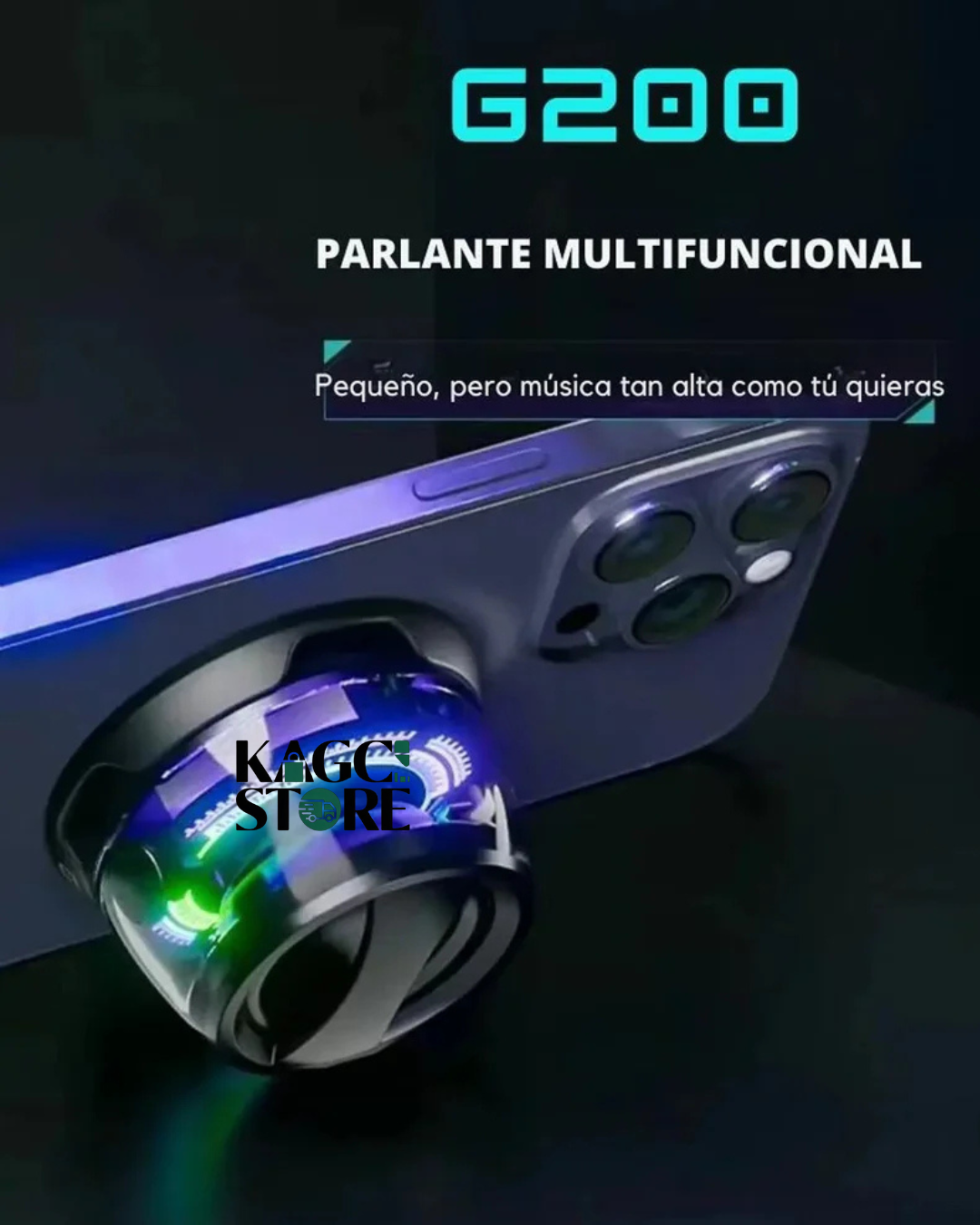 Mini Parlante Magnético G200